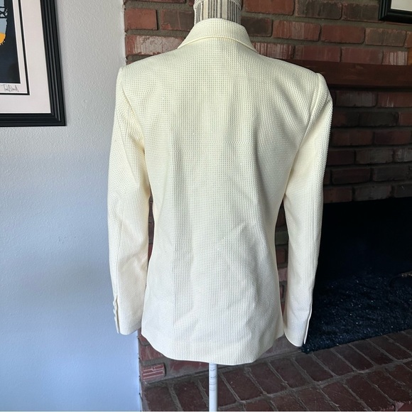 NWT RTA Denim Sasha Studded Blazer in White Stone Sz S - Picture 11 of 16